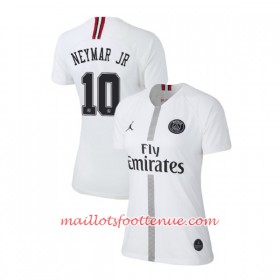 Maillot/Tenue Paris Saint Germain Neymar JR 10 Jodan Blanc Femme Troisième 2018/2019